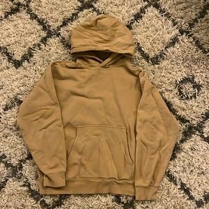 Large Tna Aritzia hoodie. Women’s camel coloured.